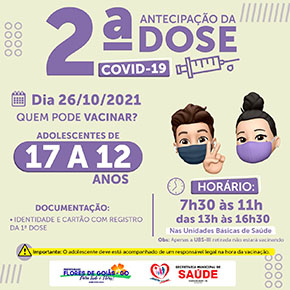 2ª dose Antecipação