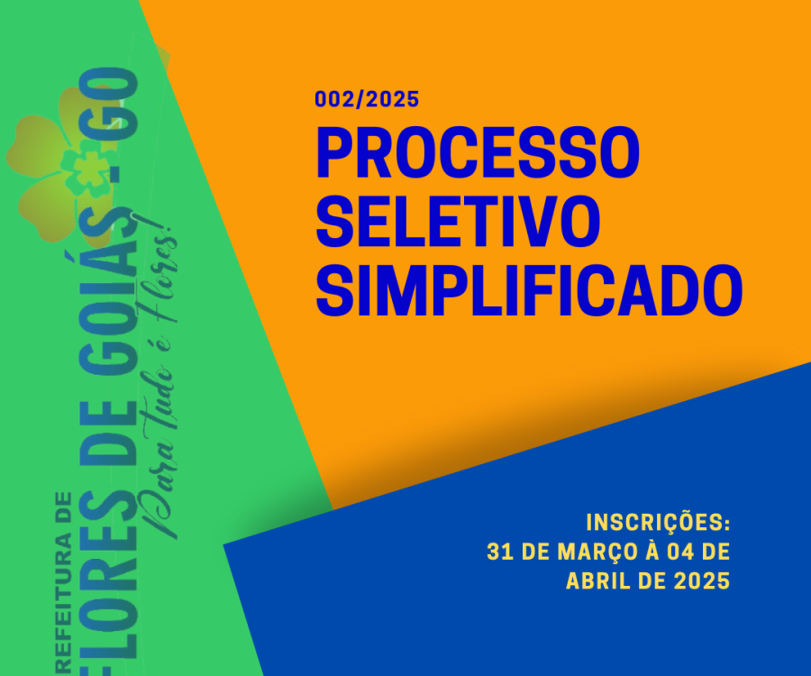 Processo Seletivo Simplificado 002/2025
