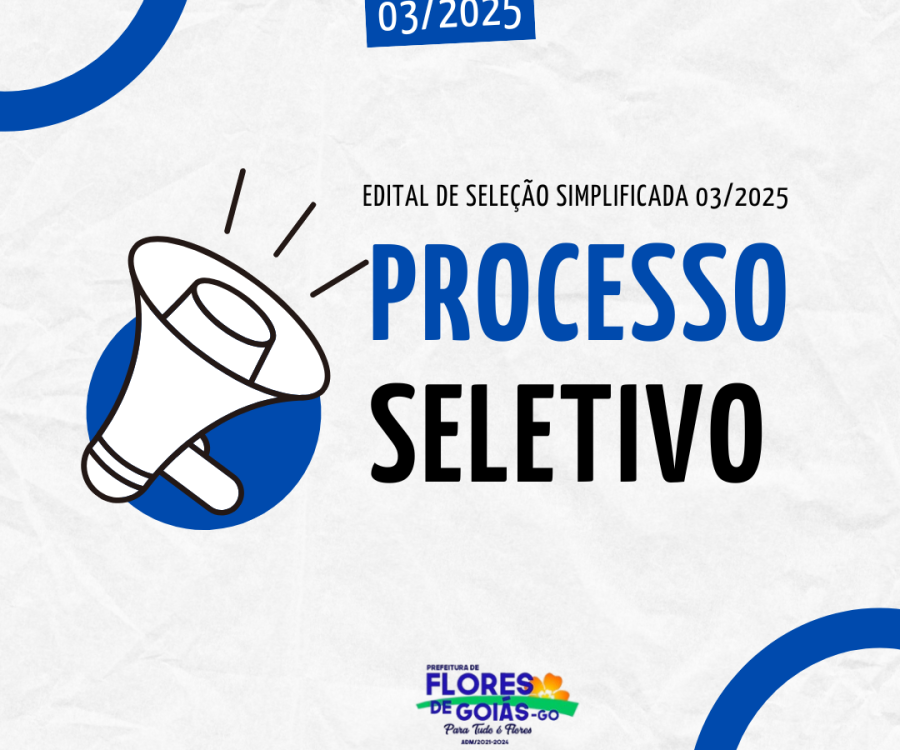 Processo Seletivo Simplificado 003/2025